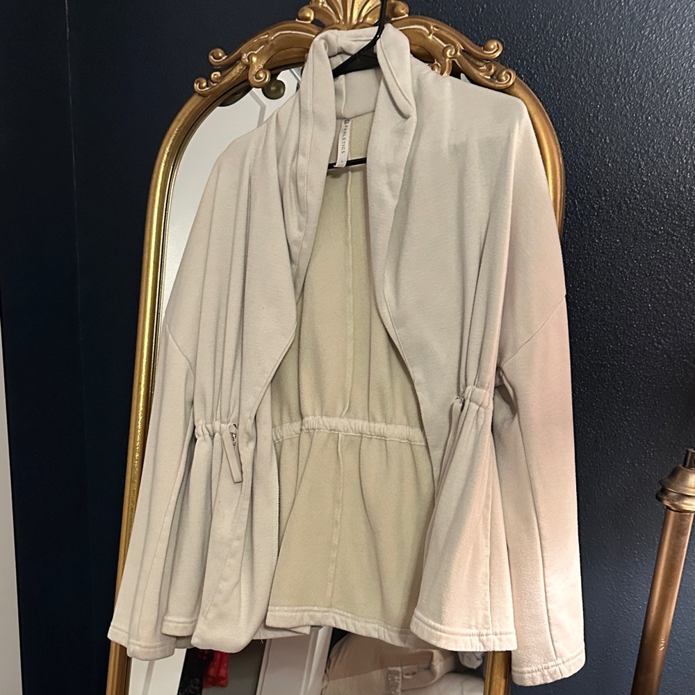 Fabletics Cream Cape Jacket